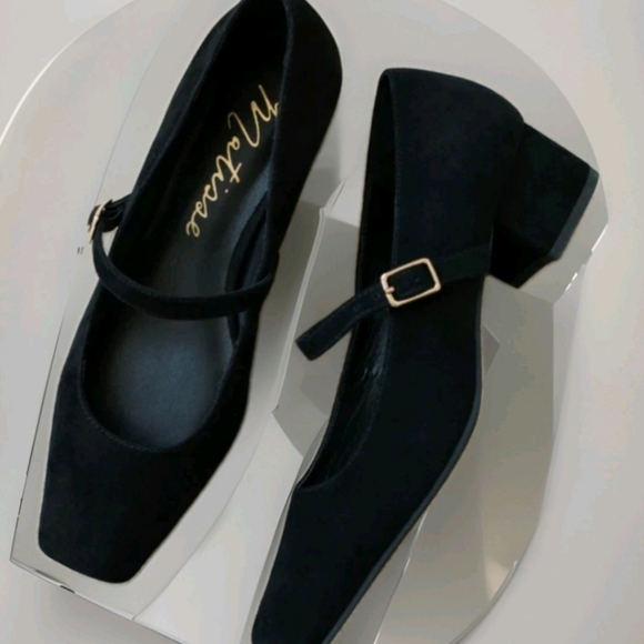 Matisse Shoes - Matisse Mirabelle Mary Jane pumps, featuring a square toe and a buckled strap.